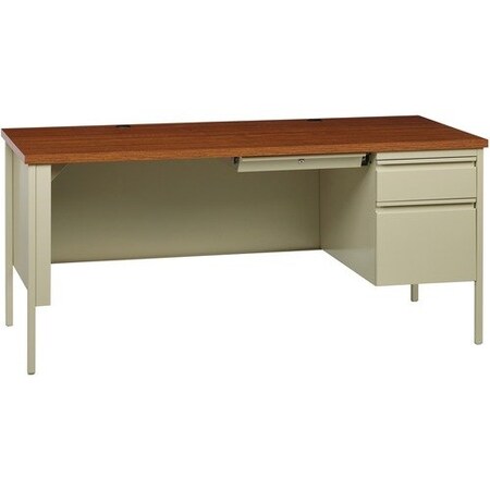 Lorell DESK, RH, PED, 66X30X29.5, PYOK LLR66904